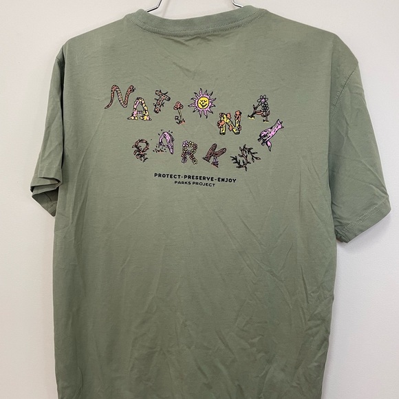 NWOT Parks Project National Parks 90s Doodle Tee Size Small - Picture 10 of 11